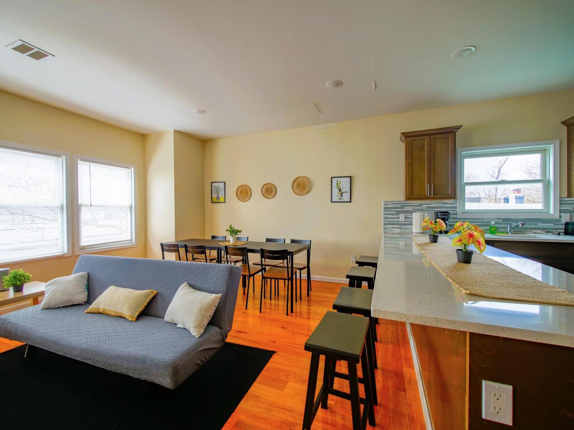 Spacious Three-bedroom Near New York - Contemporary Design Apartment Jersey City