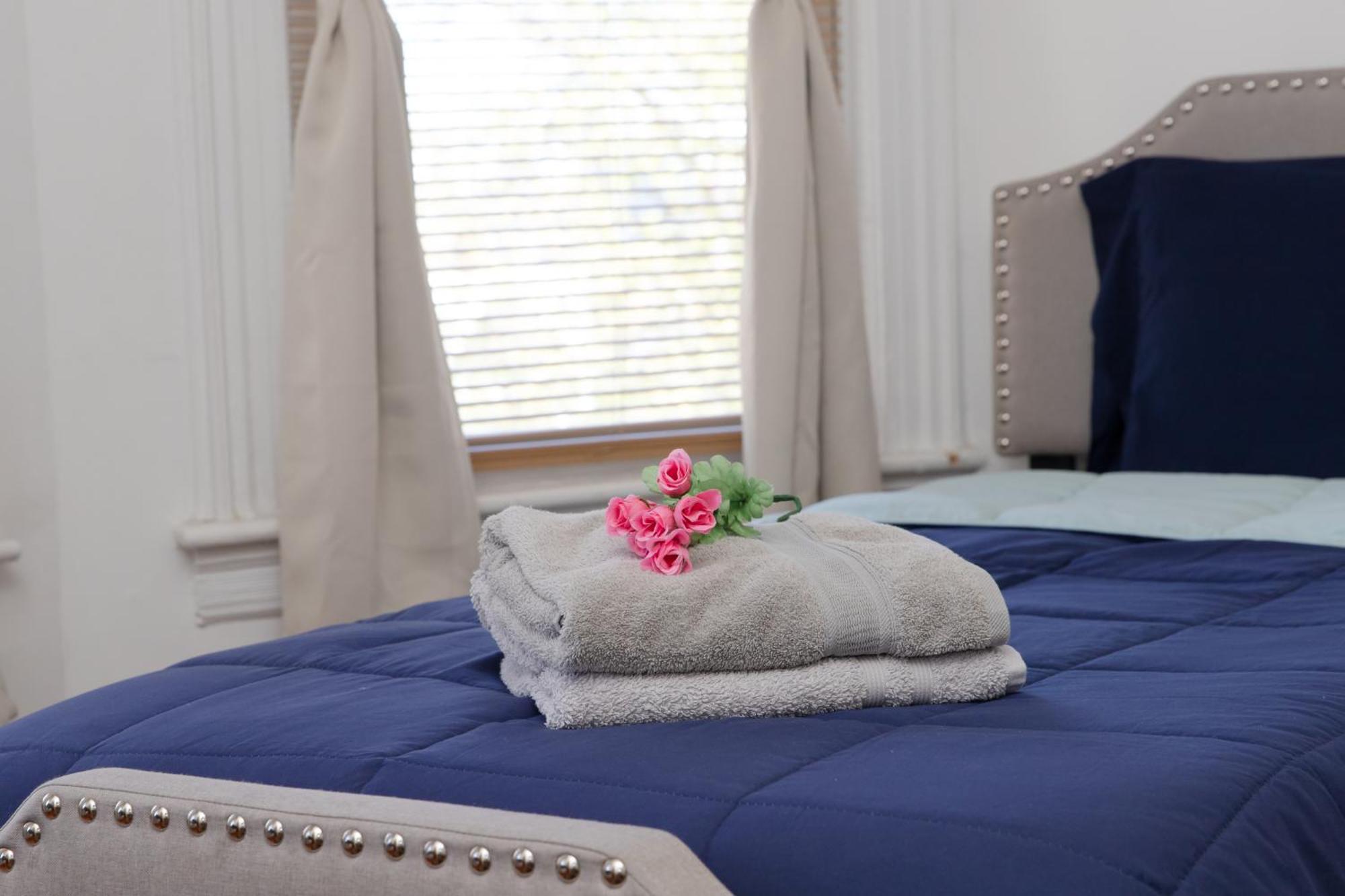 3 Bedroom Gem! King, Full & Twin Beds, Sauna With Free Parking Jersey City