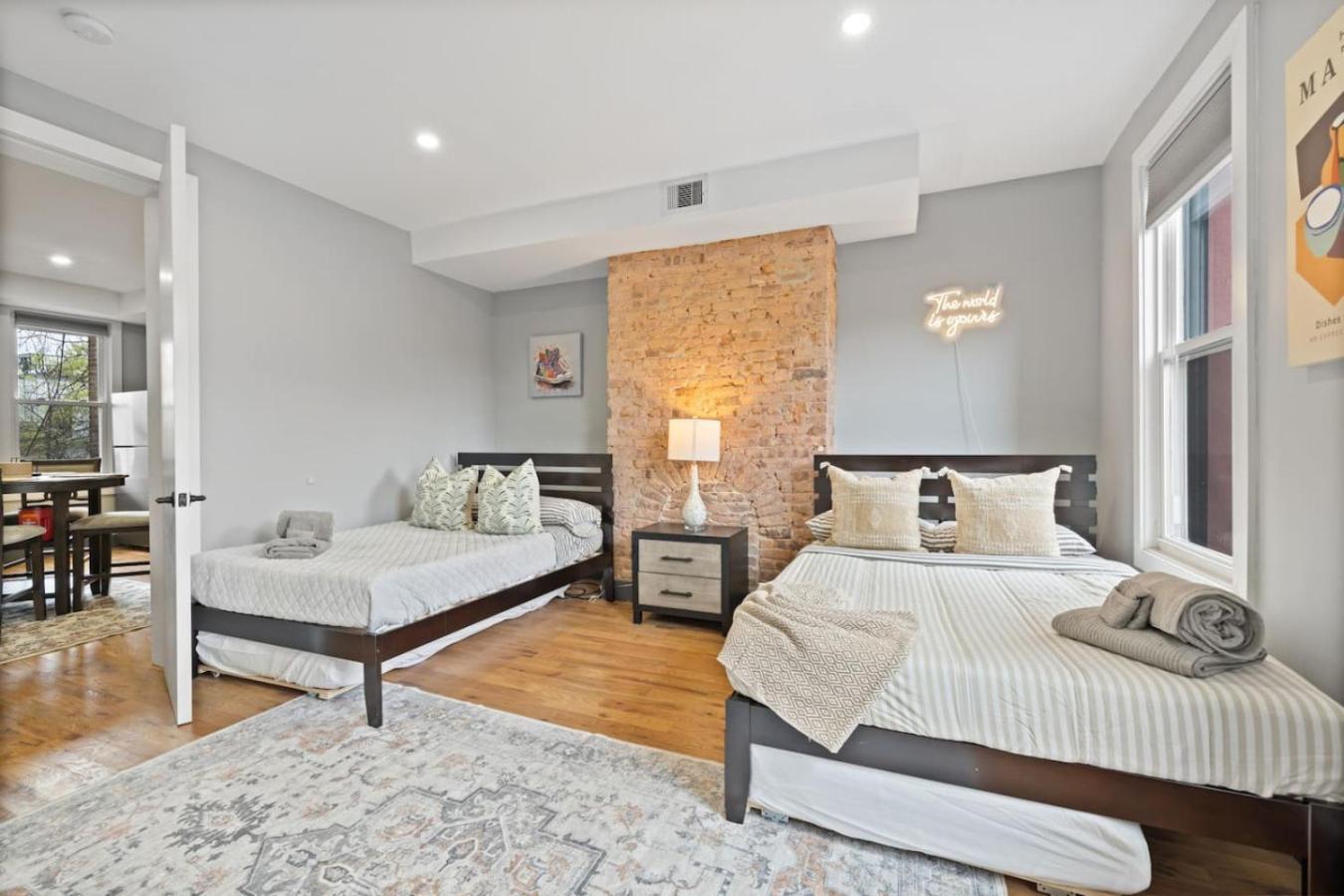 Luxury And Chic 2Br 2Ba Apt Mins To Nyc And Hoboken * Jersey City